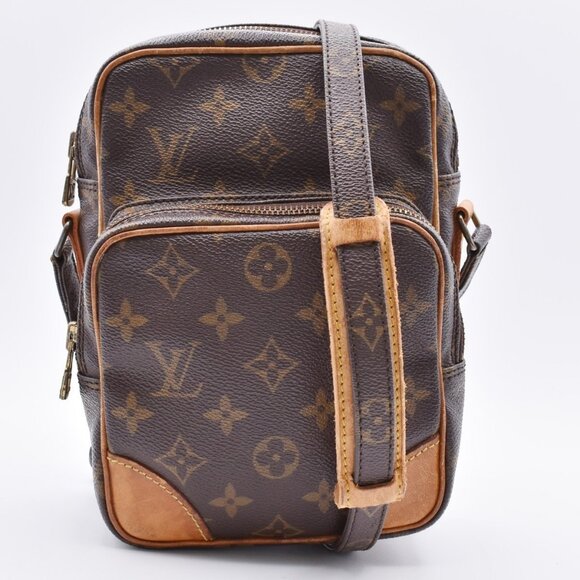 LOUIS VUITTON Amazon Crossbody Shoulder Bag Monogram Leather BN - Picture 1 of 16